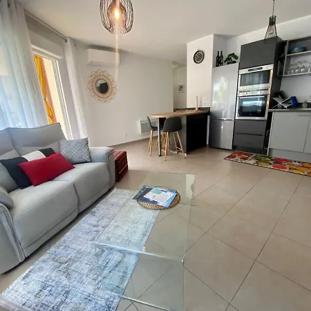 Splendide T3 Avec Terrasse Et Box Prive A 2 Pas De L'etang De Thau - Fr-1-604-41 Apartment